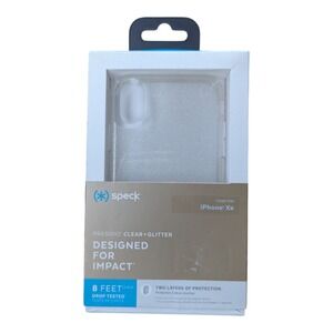 P7. Speck Apple iPhone XR Presidio Clear + Glitter Case - Clear‎ (with Glitter)